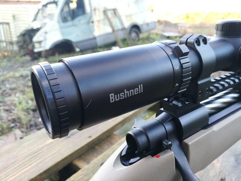BUSHNELL ENGAGE 3-12x56 German 4 Anillo Magnificación